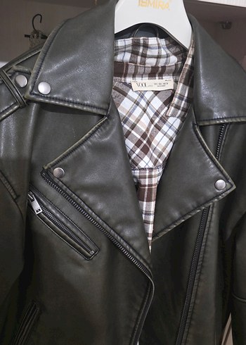 pull bear Deri  Ceket - Görsel 2