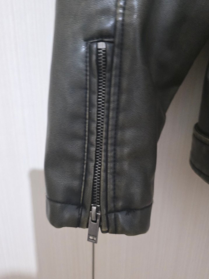 pull bear Deri  Ceket - Görsel 3