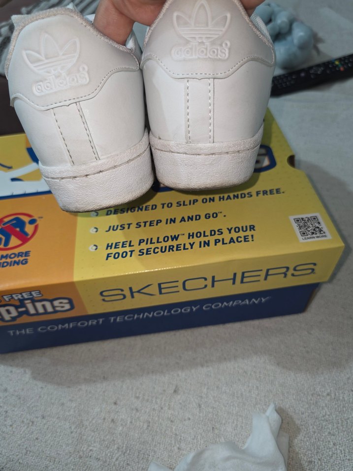 Beyaz Bağcıklı Kadın Spor Ayakkabı - Görsel 4