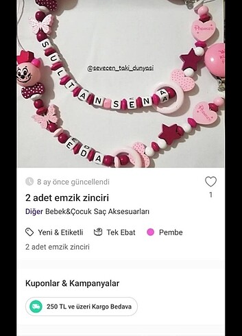 Diğer Cevsen ve zincir set ecrin