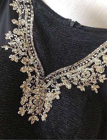 Kolları sim detaylı abiye - Görsel 2