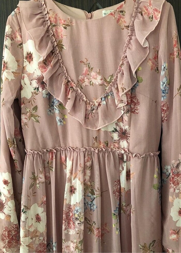 Loreen Şifon elbise - Görsel 2