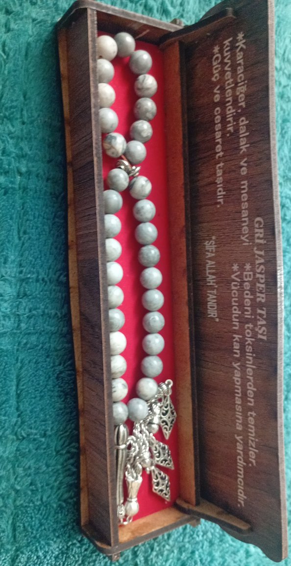 Bej Desenli Yoga Kayışı - Görsel 3