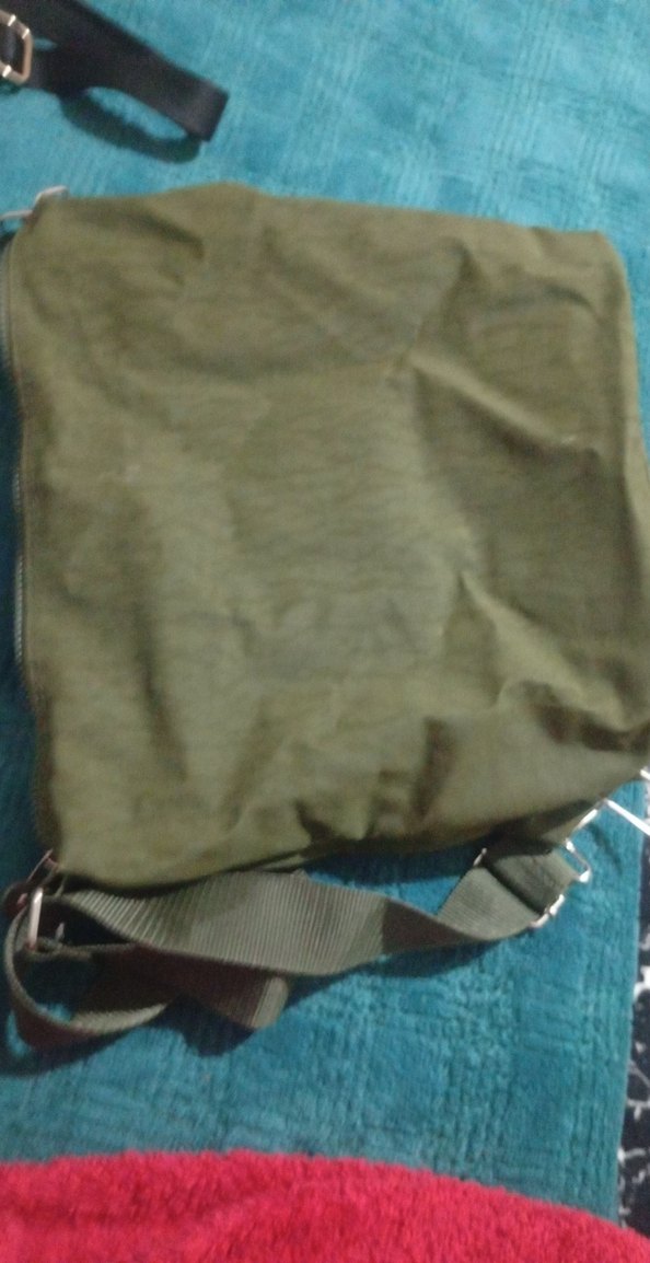 Yeşil Kadın Sırt Çantası Fermuarlı - Görsel 3