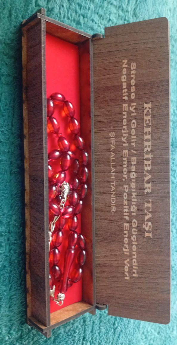 Kehribar Taşı Osmanlıca Kitap - Görsel 2