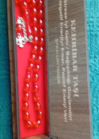 Kırmızı Kehribar Tesbih - Görsel 2