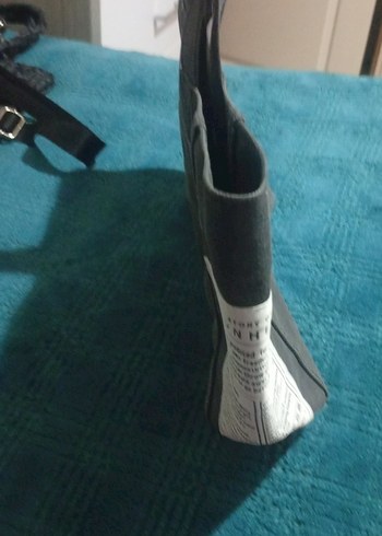 Gri Baskılı Kadın Omuz Çantası - Görsel 2