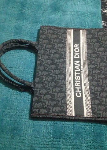 Christian Dior Kadın Siyah Baskılı Çanta - Görsel 2