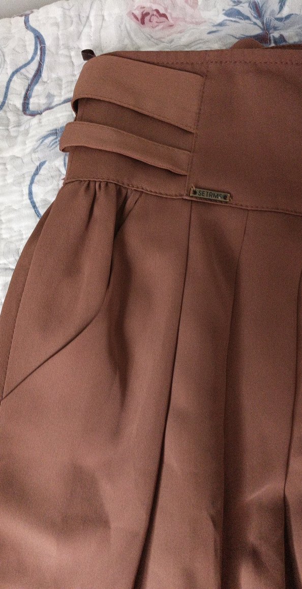 Kadın Kahverengi Uzun Salaş Etek - Görsel 2