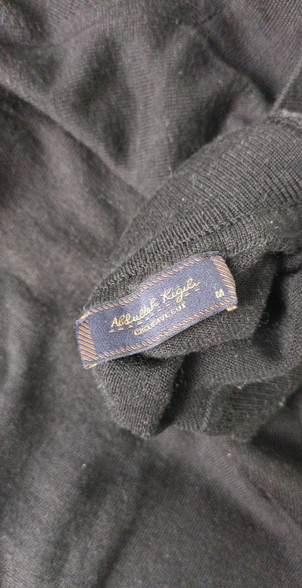 erkek Siyah Boğazlı Triko Kazak - Görsel 3