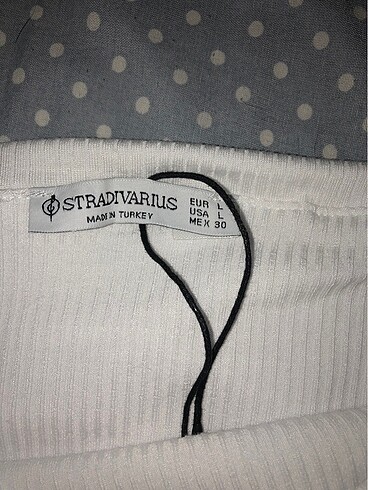 l Beden beyaz Renk Stradivarius bluz
