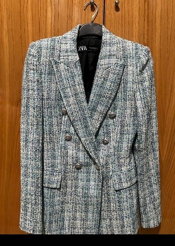 xs Beden Tüvit kumaş Blazer Ceket