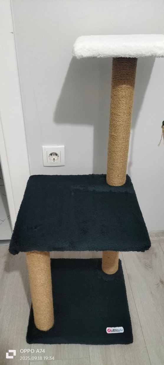 Siyah Kedi Tırmalama Tahtası - Görsel 3