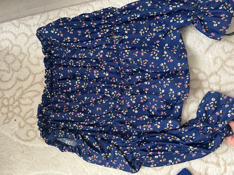 Çiçekli bluz - Görsel 3