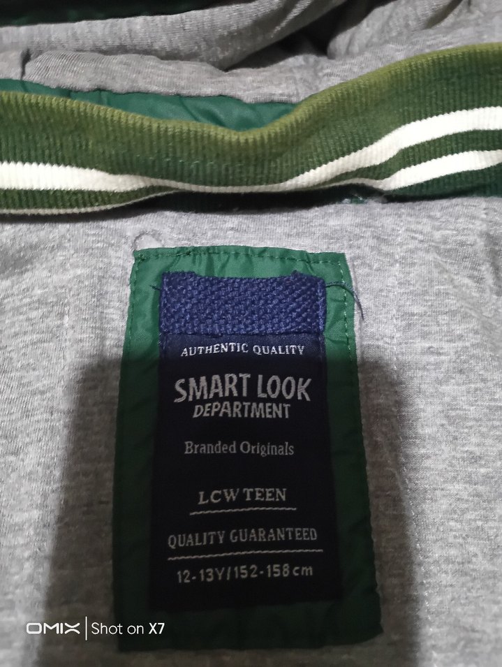 Erkek Yeşil Fermuarlı Sokak Stili Yağmurluk - Görsel 2