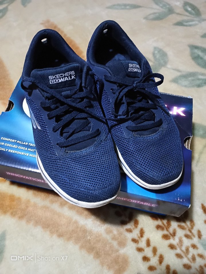 Kadın Mavi Spor  Ayakkabı - Görsel 3