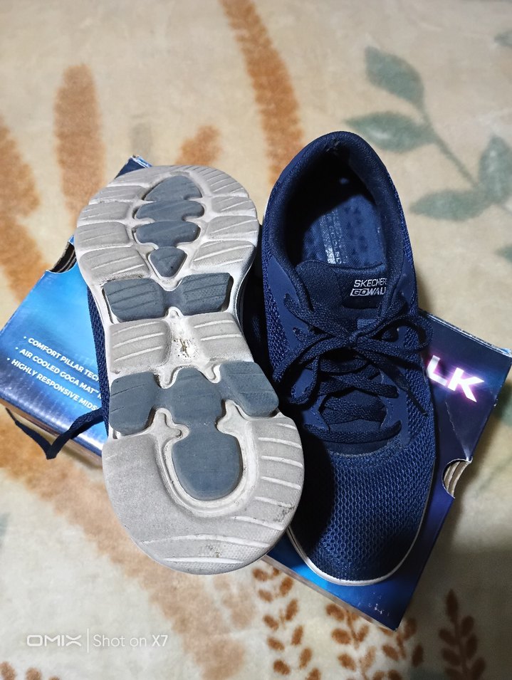 Kadın Mavi Spor  Ayakkabı - Görsel 4