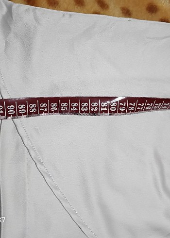 V Yaka Drapeli Midi Bej Kadın Elbise - Görsel 9