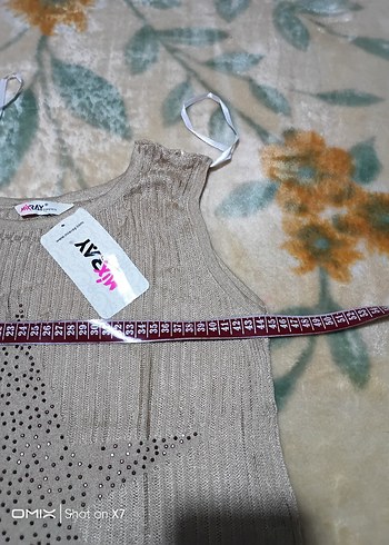 Nakışlı Bohem  kolsuz süveter - Görsel 4