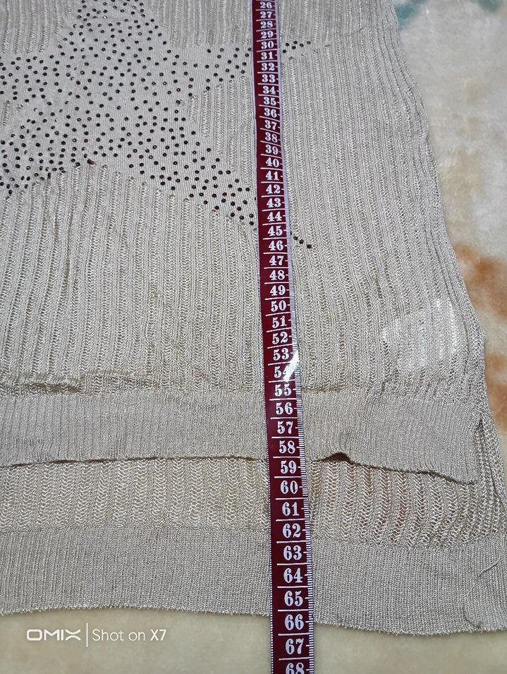 Nakışlı Bohem  kolsuz süveter - Görsel 3