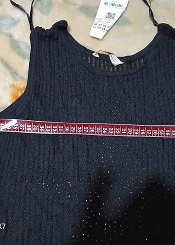 Siyah Örgü Kadın Kolsuz Triko Yelek - Görsel 4