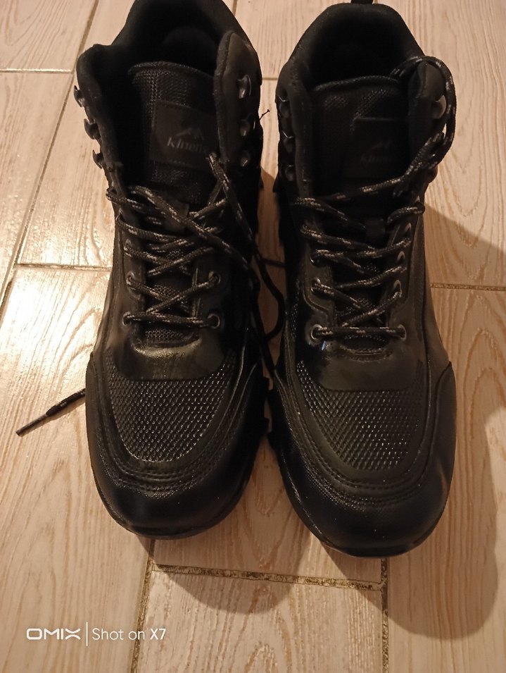 Siyah Bağcıklı Erkek Kauçuk Bot - Görsel 3