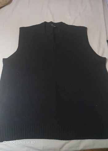 kahverengi Örgü erkek Yün süveter - Görsel 2