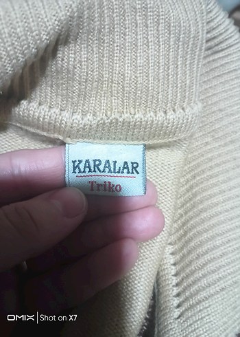 Erkek Örgü Hırka Fermuarlı Kahverengi - Görsel 6