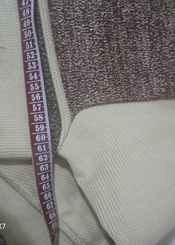 Erkek Örgü Hırka Fermuarlı Kahverengi - Görsel 7