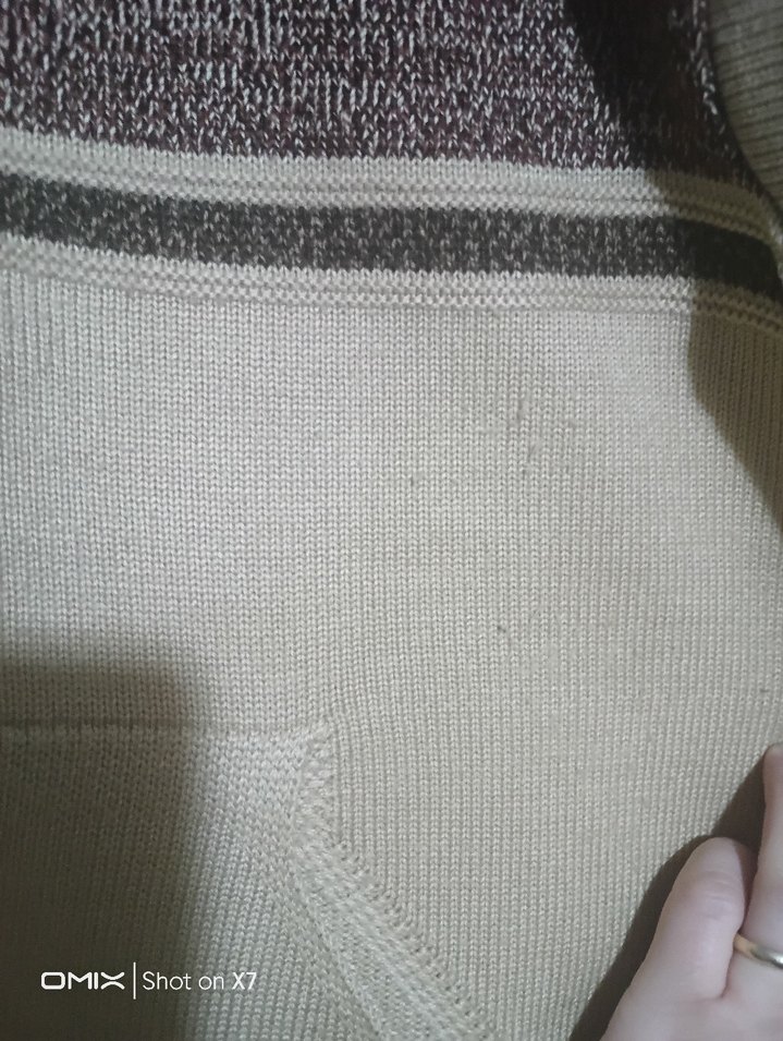 Erkek Örgü Hırka Fermuarlı Kahverengi - Görsel 4