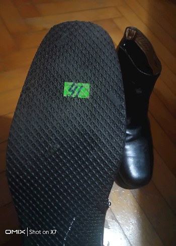 Erkek Siyah Deri Klasik Bot - Görsel 5