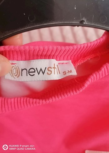 Pembe Uzun Kollu Kız Tişörtü - Görsel 4