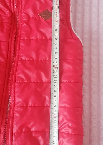 Kırmızı Fermuarlı Erkek Çocuk Yeleği - Görsel 3