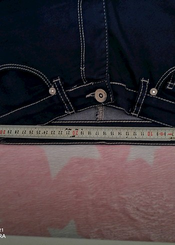 Pastel Mavi Regular Fit Denim Pantolon - Görsel 5