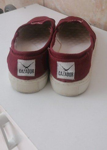 Bordo Kız Çocuk Sneakers - Görsel 3
