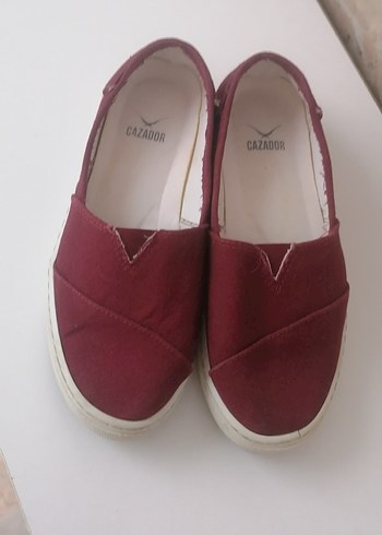 Bordo Kız Çocuk Sneakers - Görsel 2