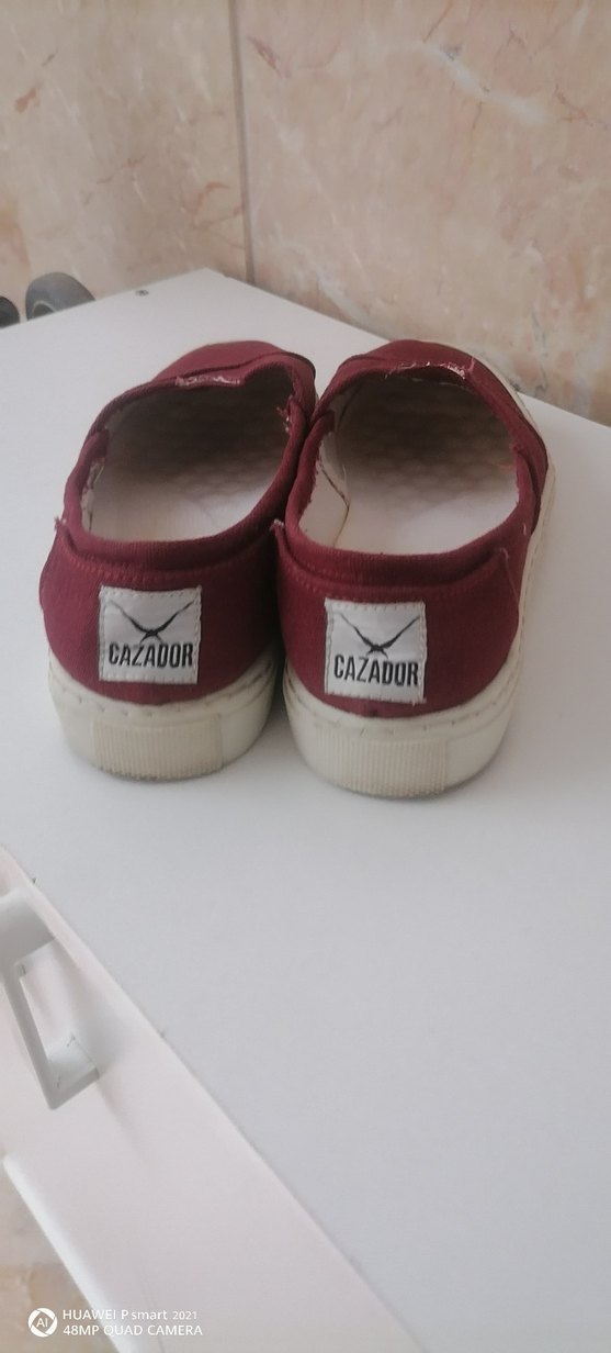 Bordo Kız Çocuk Sneakers - Görsel 3