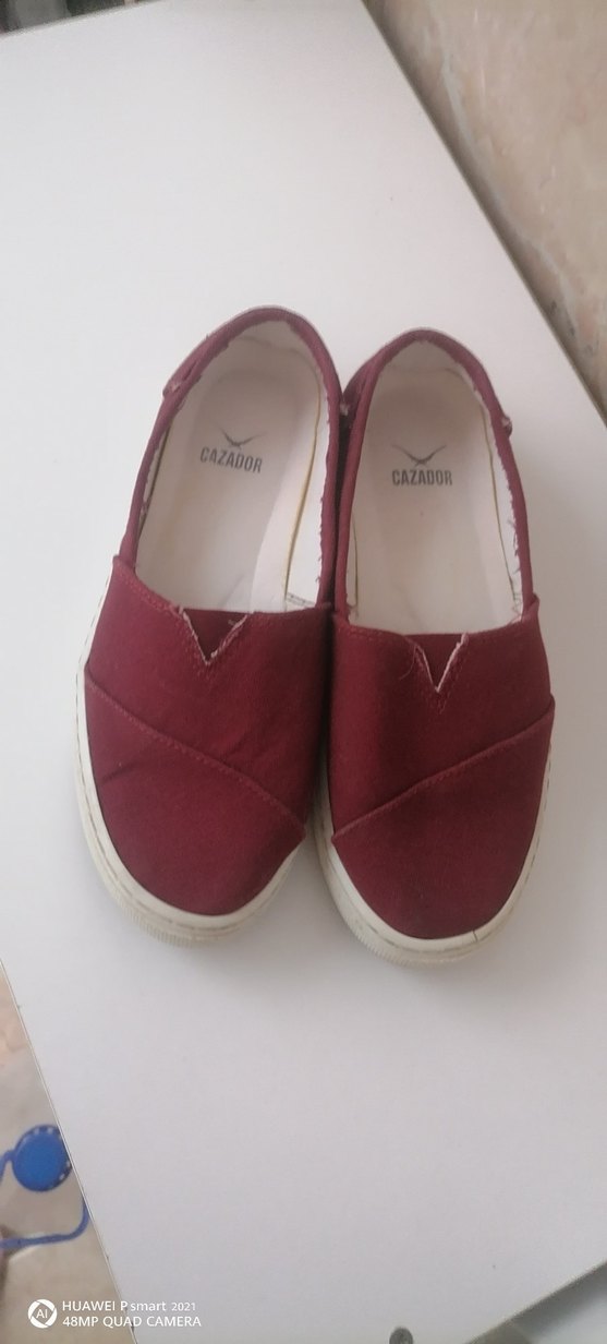 Bordo Kız Çocuk Sneakers - Görsel 2