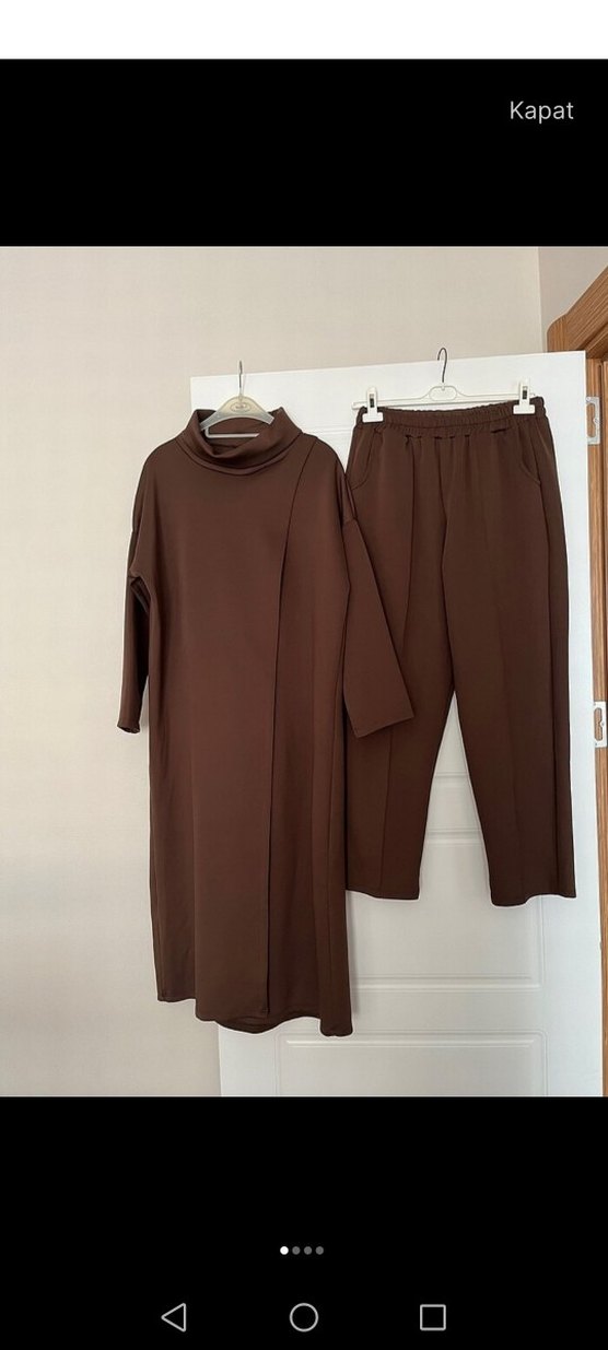 Scuba kumaş ikili takım - Görsel 2