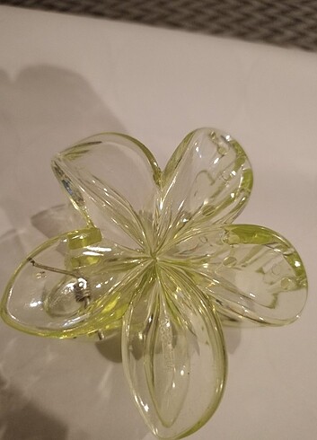 Şeffaf Lotus toka