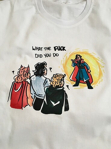 Marvel loki doctor strange wanda tshirt