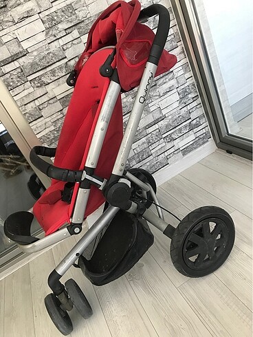 9- 36 kg Beden bordo Renk Quıny 3 tekerlek bebek arabası maxi cosi ana kucağı ile beraber