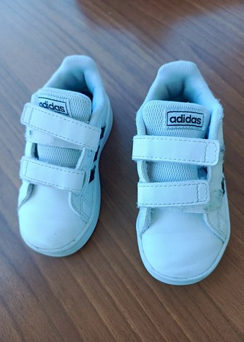 Adidas Erkek Çocuk Beyaz Adidas Spor Ayakkabı