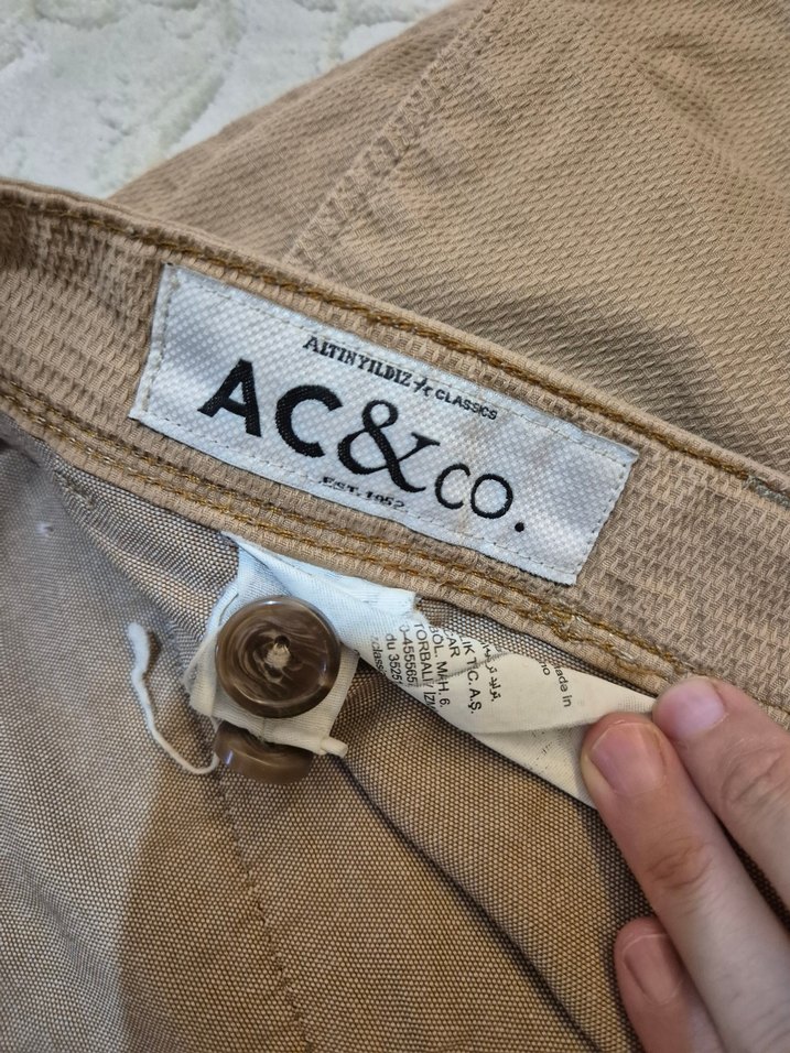 Bej Regular Fit Pamuk Erkek Pantolon - Görsel 3