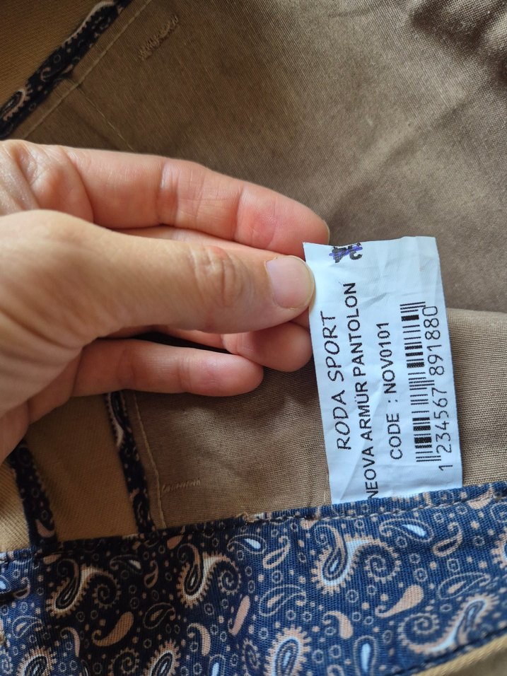 Bej Regular Fit Erkek Pantolon - Görsel 5