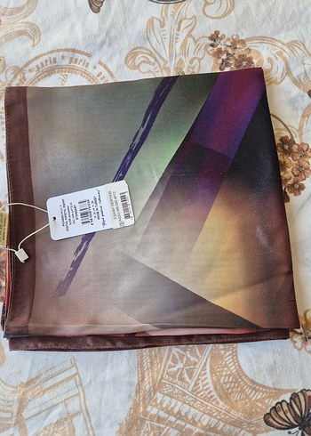 Kadın Çok Renkli eşarp - Görsel 4