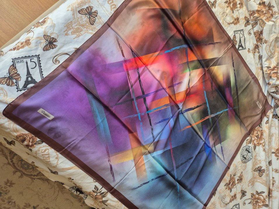 Kadın Çok Renkli eşarp - Görsel 2