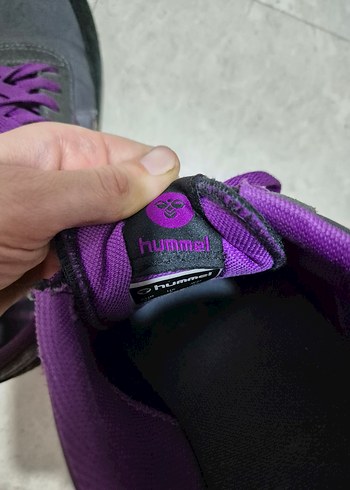 Mor Bağcıklı Kadın Spor Ayakkabı - Görsel 5