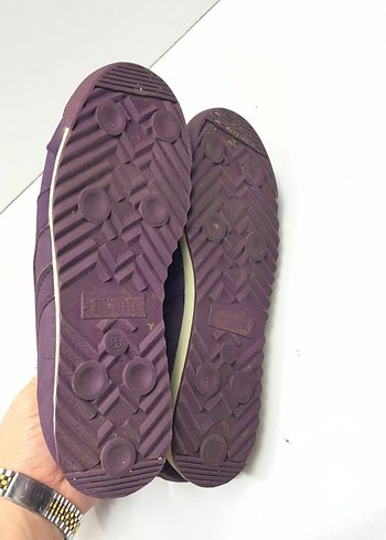 Mor Süet Kadın Spor Ayakkabı - Görsel 3