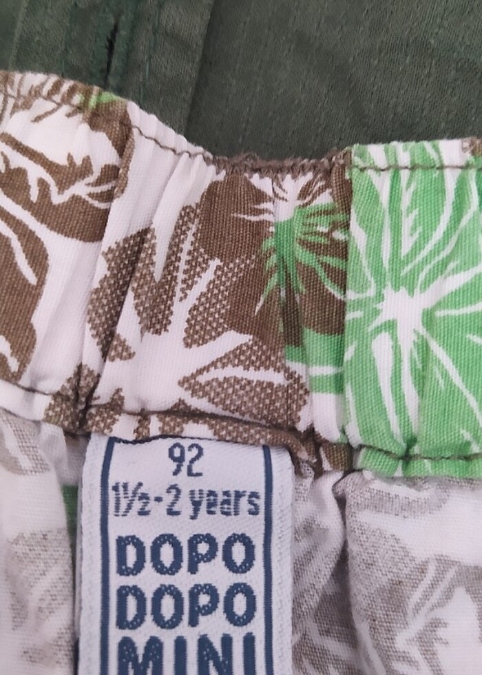 Gömlek şort takımı  - Görsel 2